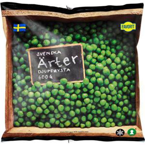 Favorit Svenska Ärtor Fryst 600g