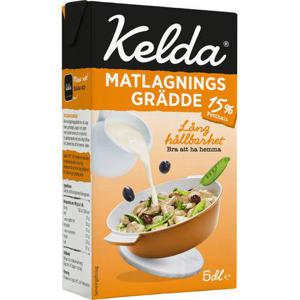 Kelda Matlagningsgrädde 15% 5dl