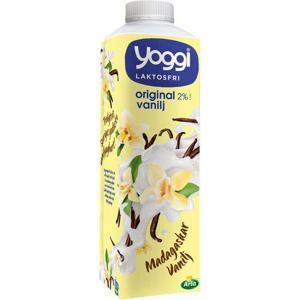 Yoggi Yoghurt Madagaskar Laktosfri 2% 1L Arla