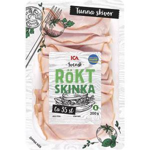 ICA Skinka Rökt 200g