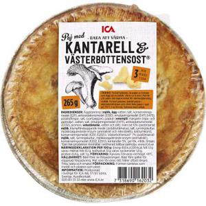 ICA Paj Kantarell & Västerbottensost 265g