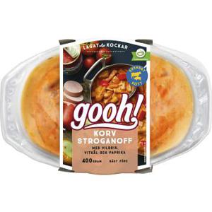 Gooh Korvstroganoff med vildris vitkål & paprika 400g