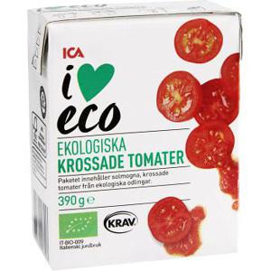 ICA I love eco Krossade Tomater 390g KRAV