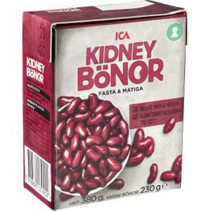 ICA Kidneybönor 380g