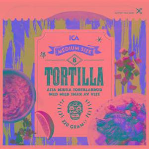 ICA Tortilla Medium 8-p 320g
