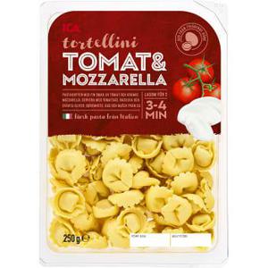 ICA Tortelloni Tomat Mozzarella 250g