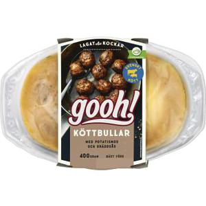 Gooh Köttbullar med potatismos och gräddsås 400g
