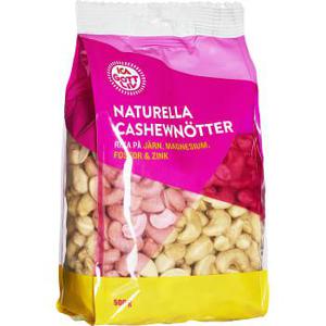 ICA Gott Liv Cashewnötter 500g