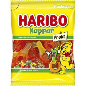 Haribo Nappar Fruit 80g