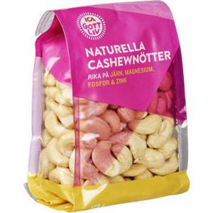ICA Gott Liv Cashewnötter 175g