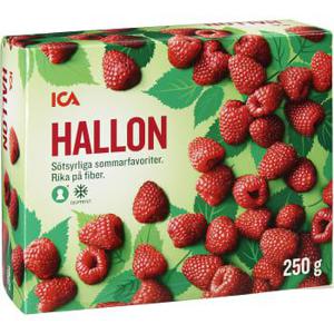 ICA Hallon Fryst 250g