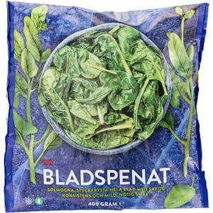 ICA Bladspenat Fryst 400g