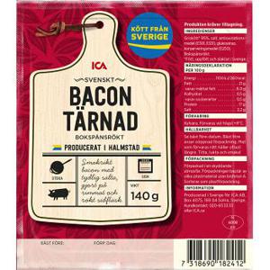 ICA Bacon Tärnat 140g