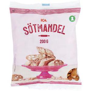 ICA Sötmandel 200g