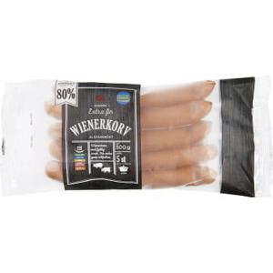 ICA Wienerkorv 80% kötthalt 300g