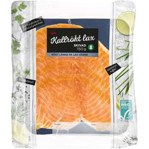 ICA Lax Kallrökt  skivad 150g