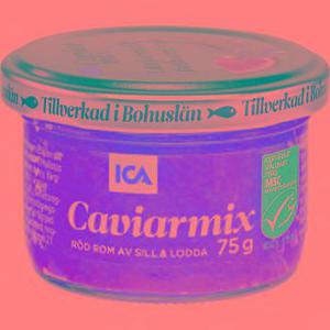 ICA Caviarmix Röd rom 75g