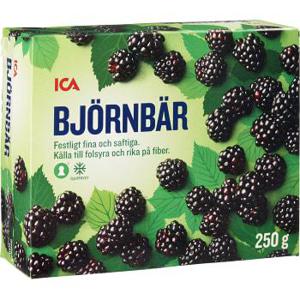ICA Björnbär Fryst 250g