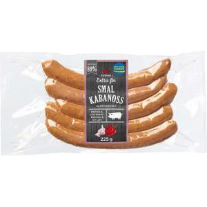 ICA Kabanoss Smal 89% kötthalt 225g