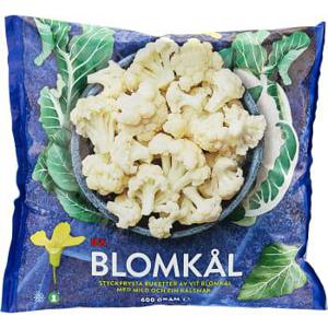 ICA Blomkål Fryst 600g