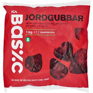 ICA Basic Jordgubbar Fryst 1kg