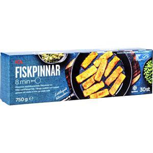 ICA Fiskpinnar 30-p Fryst 750g