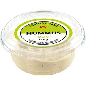 ICA Hummus med oliver 175g