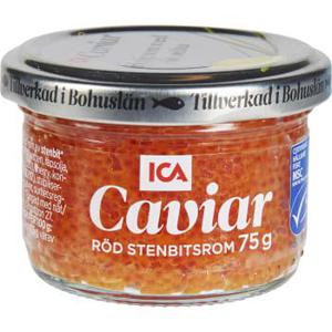 ICA Caviar Röd Stenbitsrom 75g