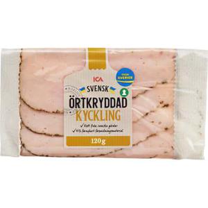ICA Kyckling örtkryddad 120g
