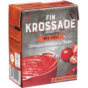 ICA Finkrossade Tomater Chili 390g