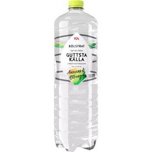 ICA Vatten Kolsyrad Ananas & citrongräs 1,5l