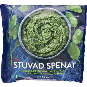 ICA Stuvad spenat Fryst 375g