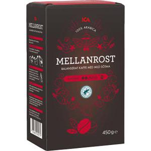 ICA Bryggkaffe Mellanrost 450g
