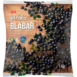 ICA Blåbär Svenska 1kg
