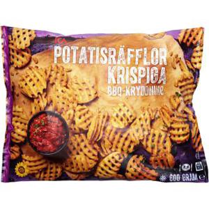 ICA Krispiga potatisräfflor Fryst 600g