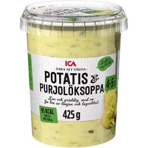ICA Potatis & Purjolökssoppa 425g