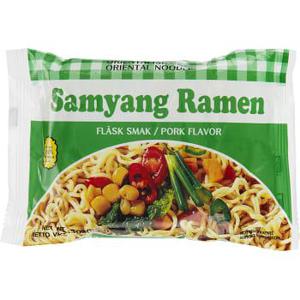Samyang Nudlar Fläsksmak 85g