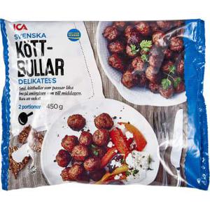 ICA Köttbullar Delikatess Frysta 450g