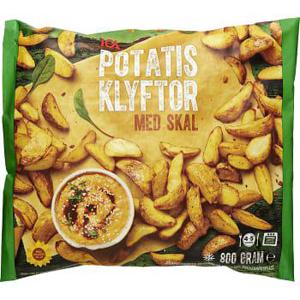 ICA Potatisklyftor med skal Fryst 800g