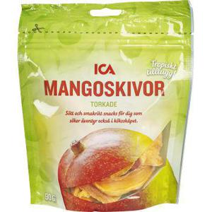 ICA Mangoskivor Torkade 90g