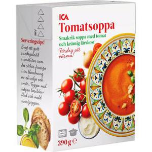 ICA Tomatsopp färskost  390 g