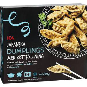 ICA Dumplings med dipsås Fryst 320g