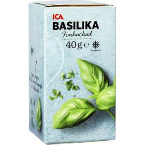 ICA Basilika Finhackad Fryst 40g