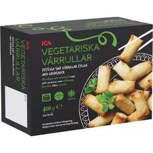 ICA Vårrulle vegetarisk Fryst 400g