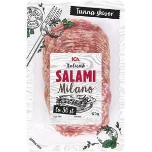 ICA Salami Milano skivor 170g