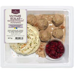 ICA Selection Viltbullar Västerbottensmos Kantarell lingon 400g