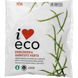 ICA I love eco Haricots verts Fryst Ekologisk 450g