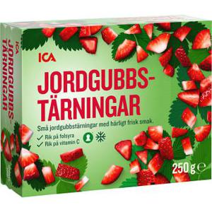 ICA Jordgubbstärningar 250g