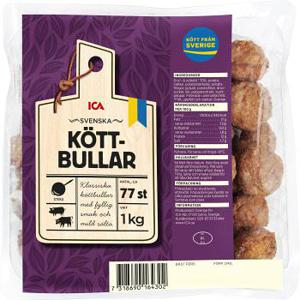 ICA Köttbullar 1kg
