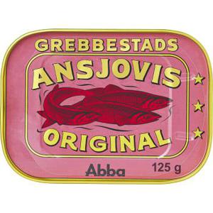 Grebbestad Ansjovis 125g